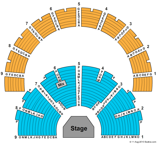 Stratford Festival Theatre End Stage Seating Chart